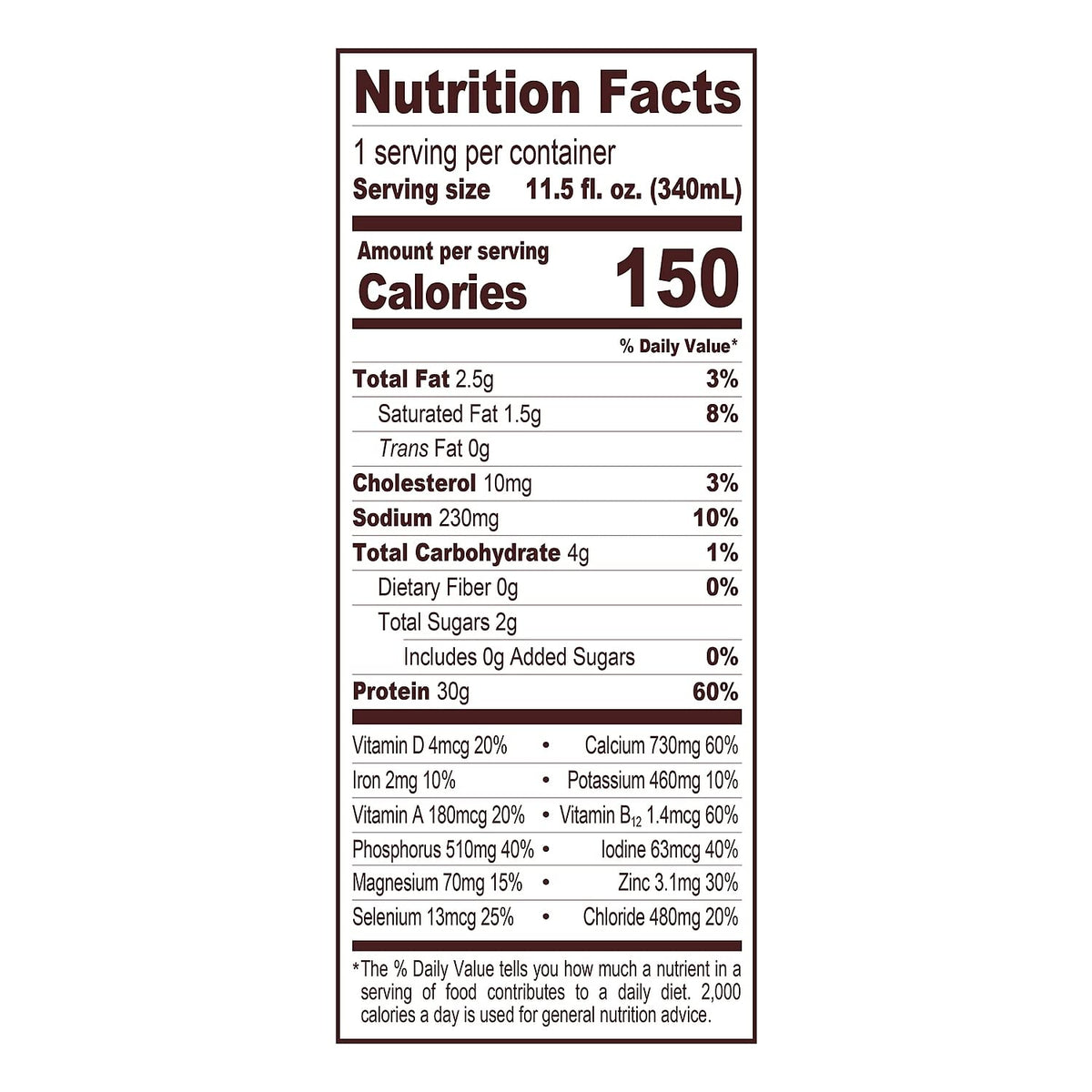 Fairlife Nutrition Plan High Protein Chocolate Shake, 12 pk. B