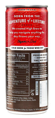 High Brew Coffee - Double Espresso - 8oz.(Pack of 24)