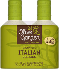 2/24oz Pack Olive Garden Signature Italian Dressing (Original Version) (Original Version)