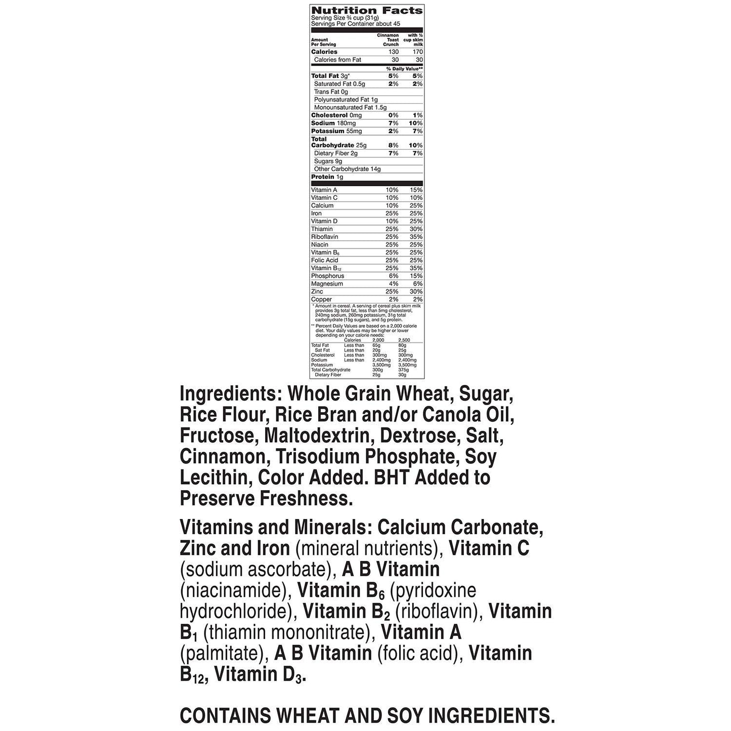 Cinnamon Toast Crunch Cereal (49.5 oz. box) vevo