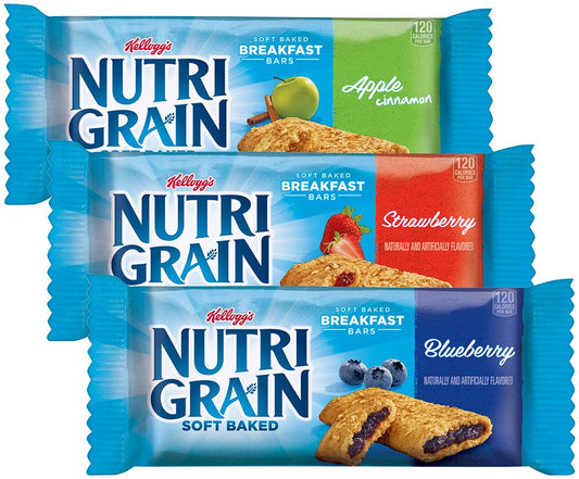 Kellogg's Nutri-Grain Cereal Bars, 36 Count