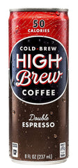 High Brew Coffee - Double Espresso - 8oz.(Pack of 24)