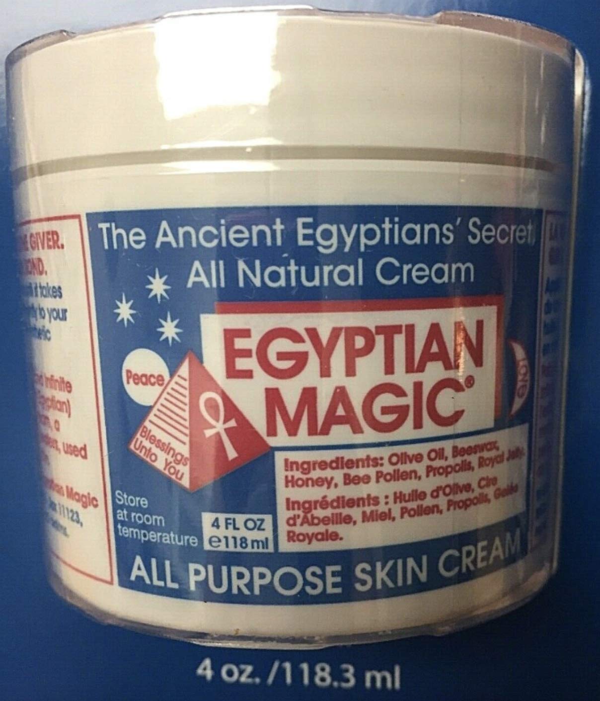 Egyptian Magic All Purpose Skin Cream Bundle - 3 items: 4 oz Jar + 1 oz Jar + .25 oz Jar