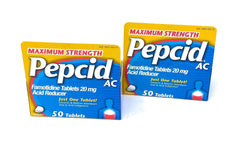 Pepcid AC Acid Reducer Maximum Strength Tablets, (125 Count Total)