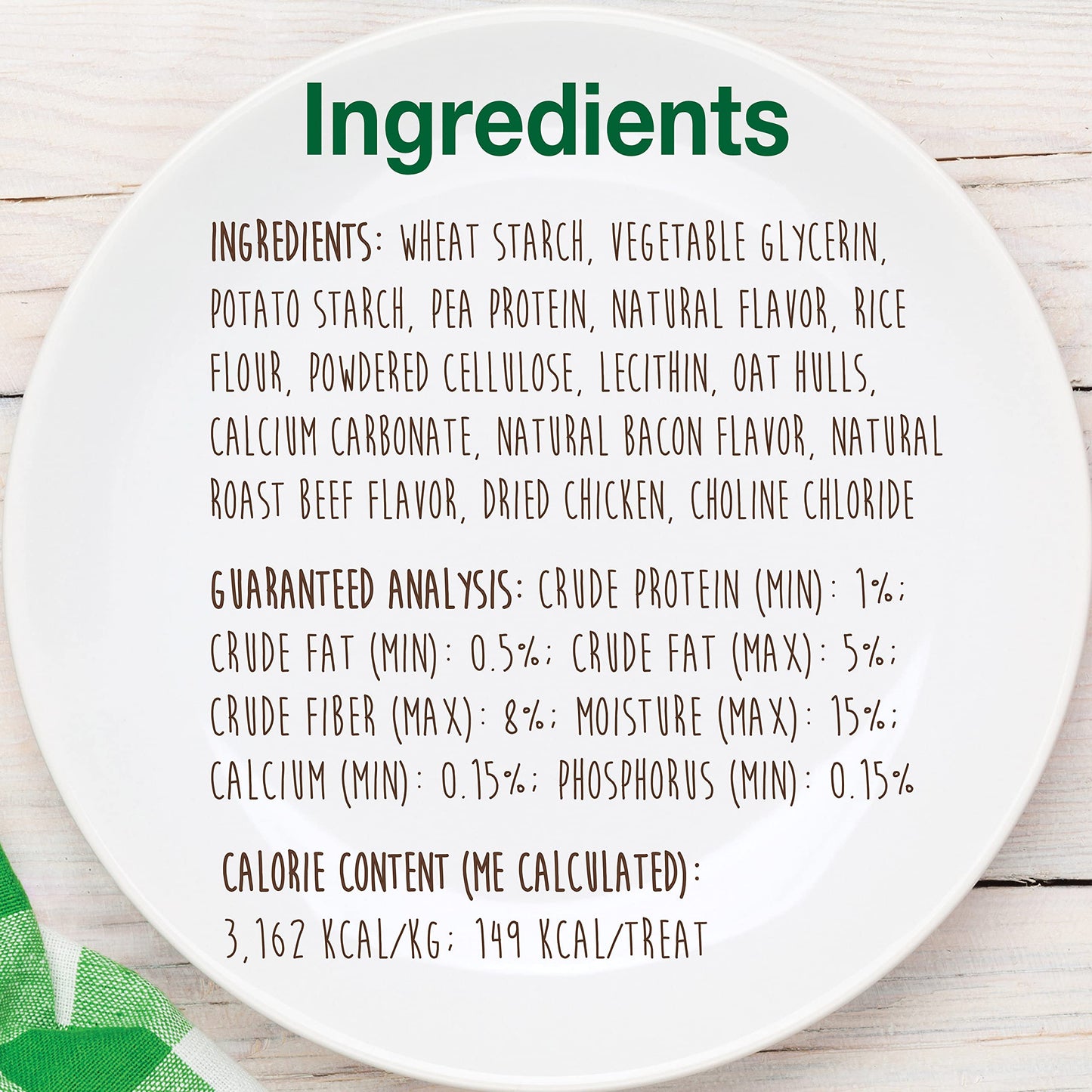 Nylabone Healthy Edibles All-Natural Long Lasting Bacon Flavor Chew Treats 1 Count Bacon Small/Regular