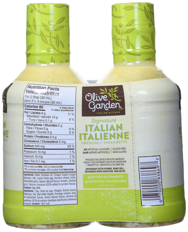 2/24oz Pack Olive Garden Signature Italian Dressing (Original Version) (Original Version) alternate view