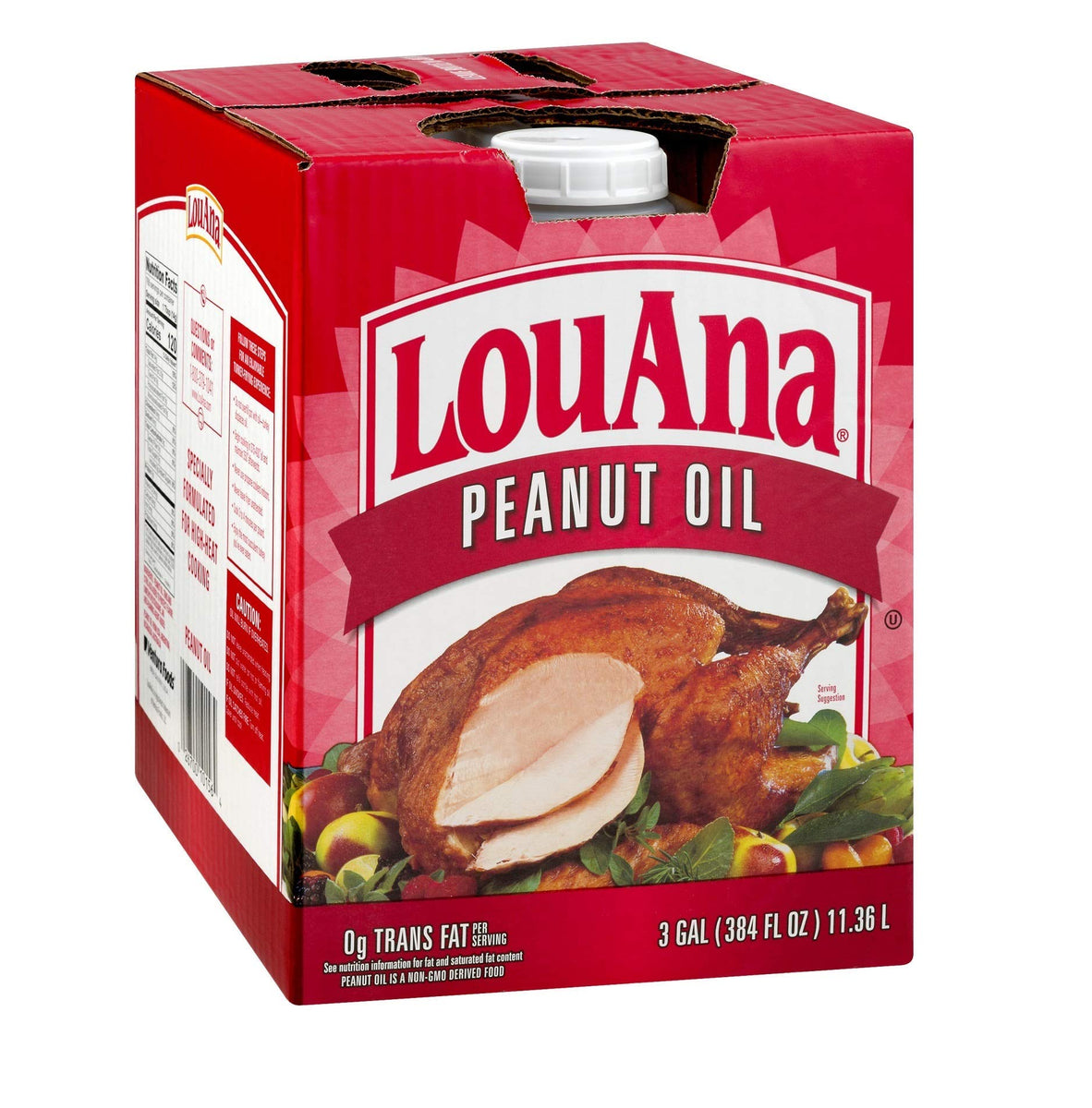 LouAna Peanut Oil (3.0 GAL) - PACK OF 5