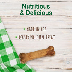 Nylabone Healthy Edibles All-Natural Long Lasting Bacon Flavor Chew Treats 1 Count Bacon Small/Regular