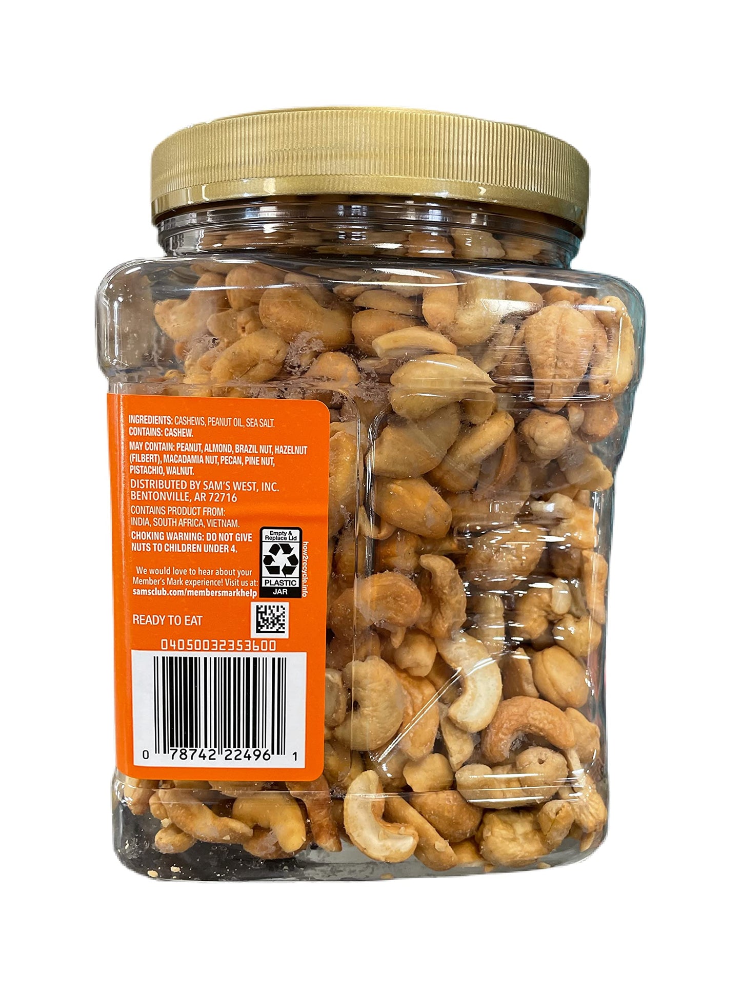 Member's Mark Lightly Salted Whole Cashews (33 oz.)