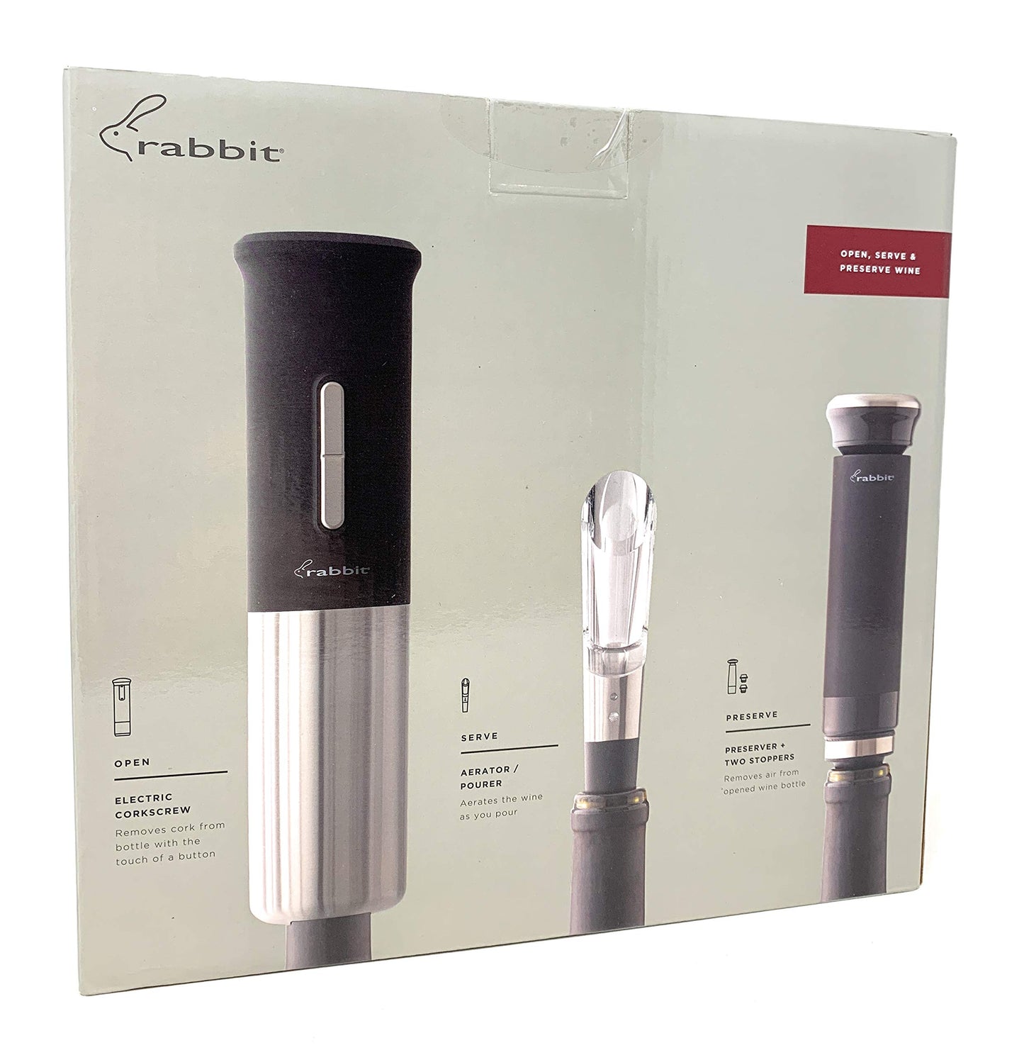 Rabbit Electric Wine Set