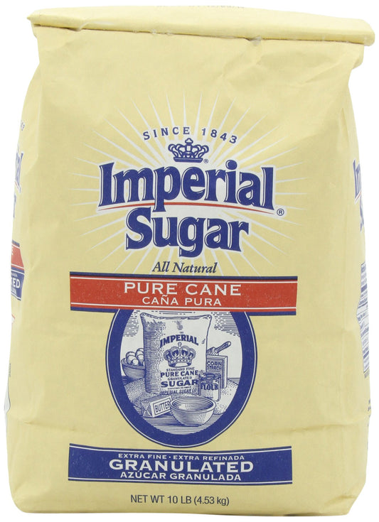 Imperial Extra Fine Sugar/10 lbs, Granulated, 160 oz