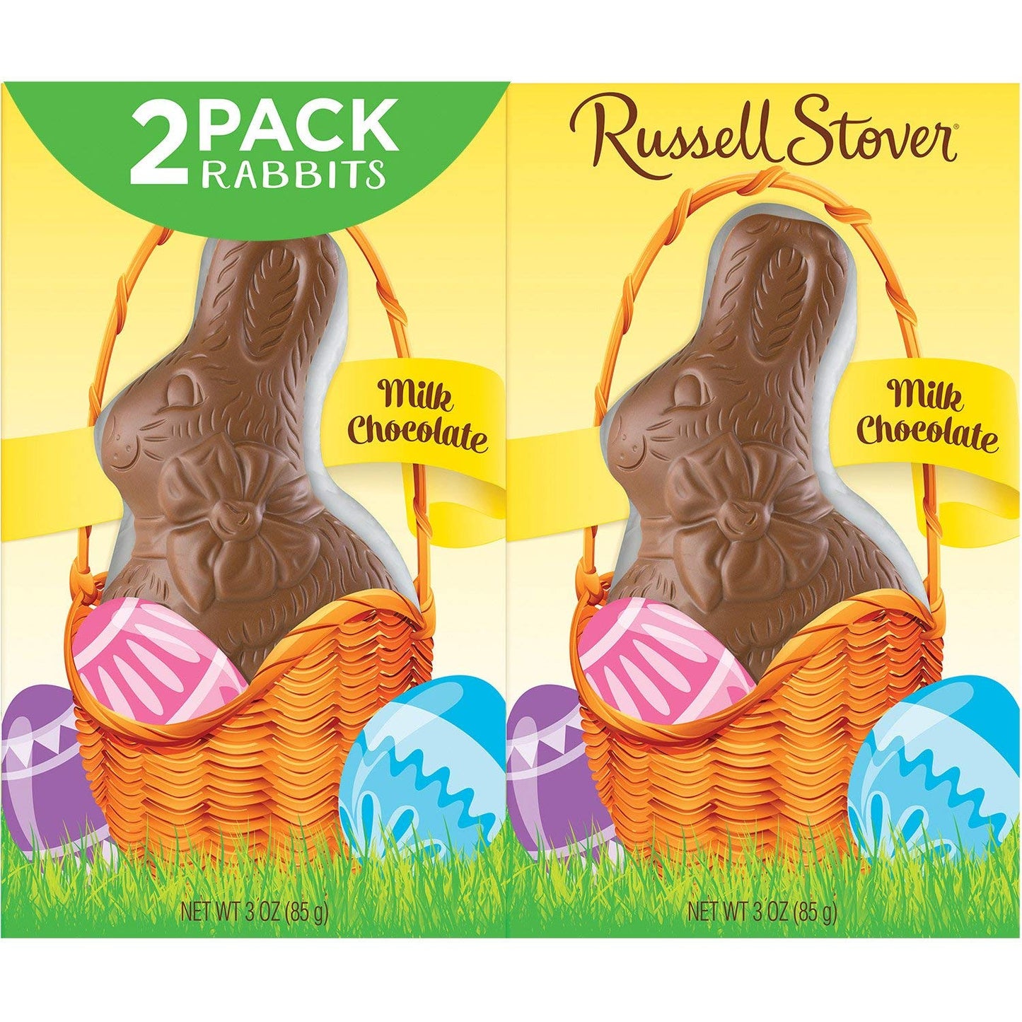 Russell Stover Milk Chocolate Bunnies (7 Ounce, 2 Pack)