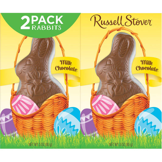Russell Stover Milk Chocolate Bunnies (7 Ounce, 2 Pack)