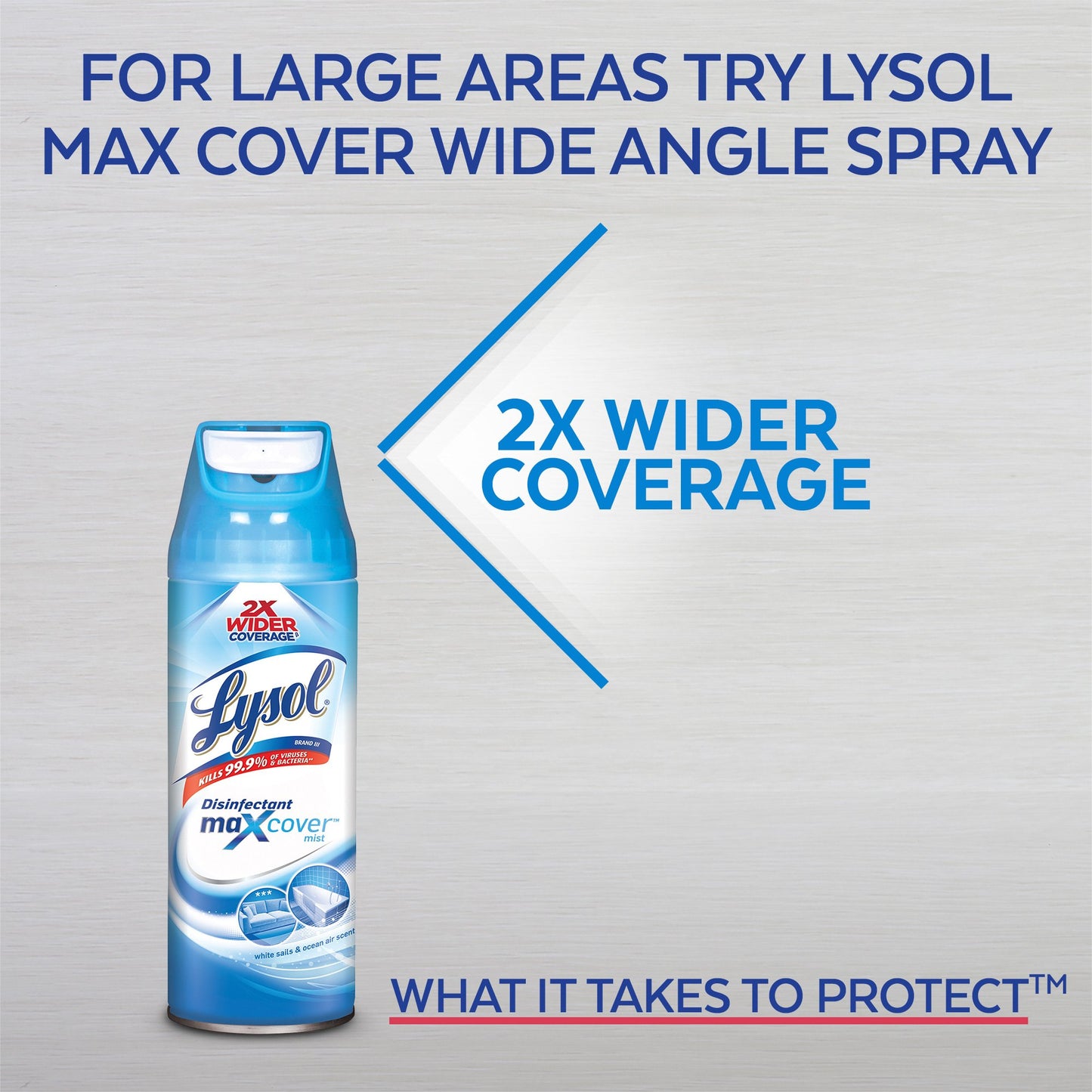 Lysol Disinfectant Spray, Crisp Linen, 19 oz, 3 Count
