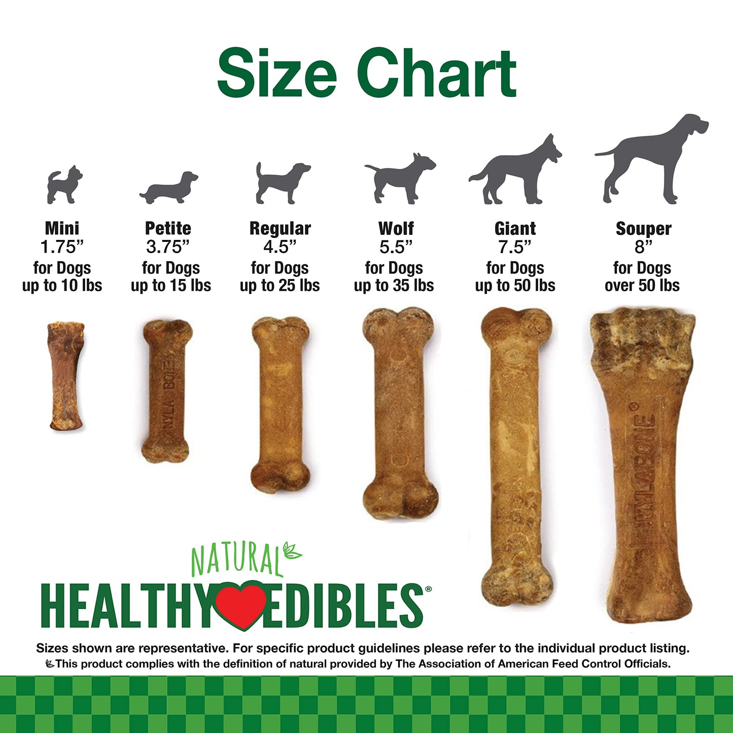 Nylabone Healthy Edibles All-Natural Long Lasting Bacon Flavor Chew Treats 1 Count Bacon Small/Regular