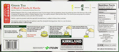 Kirkland Signature Ito En Matcha Blend (Green Tea), 100% Japanese Green Tea Leaves, 200 Tea Bags
