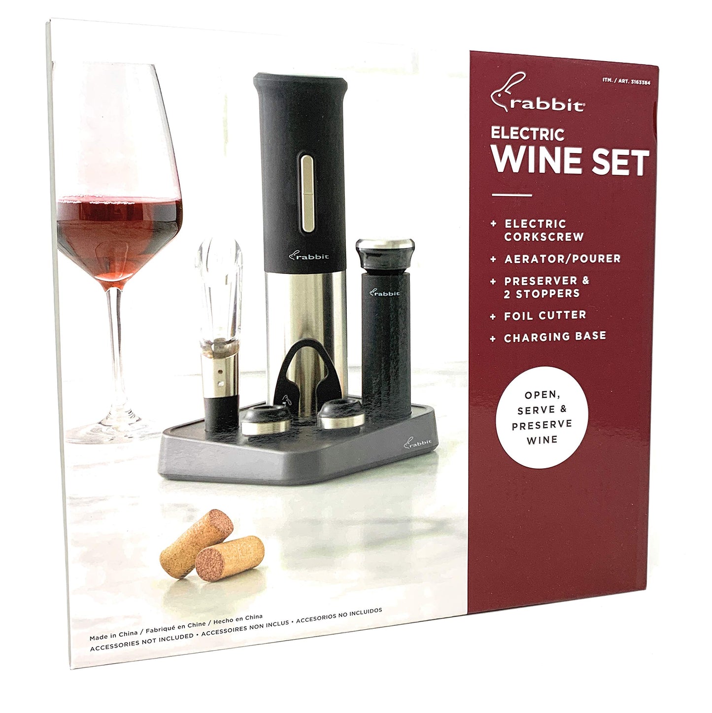 Rabbit Electric Wine Set