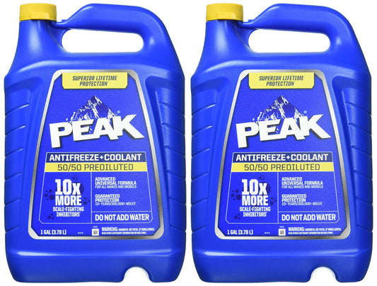 PEAK Long Life 50/1 is 127.8 Fl Oz /2 Pack Net Wt 255.6 Fl Oz