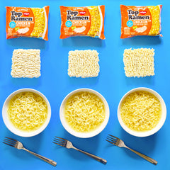 Nissin Top Ramen Noodle Soup, Chicken, 3 Ounce (Pack of 24)