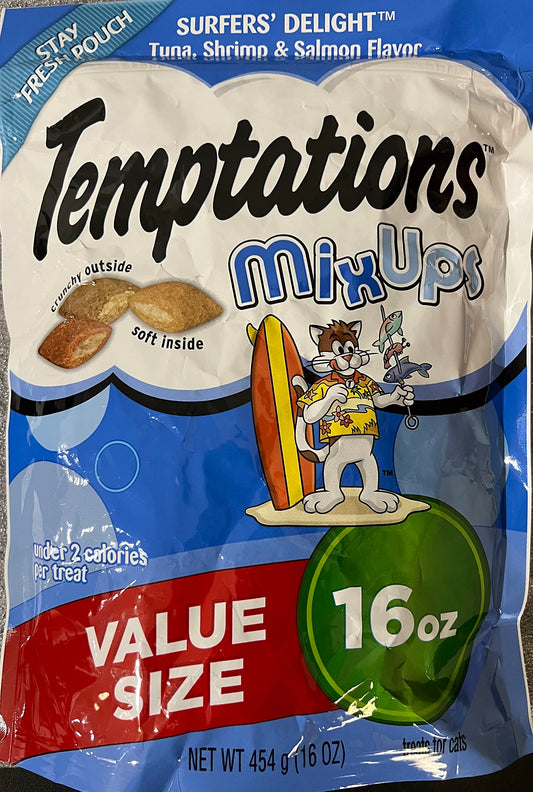 Temptations Cat Treats Stay Fresh Pouches, Flavor Variety Pack (3 ct.)