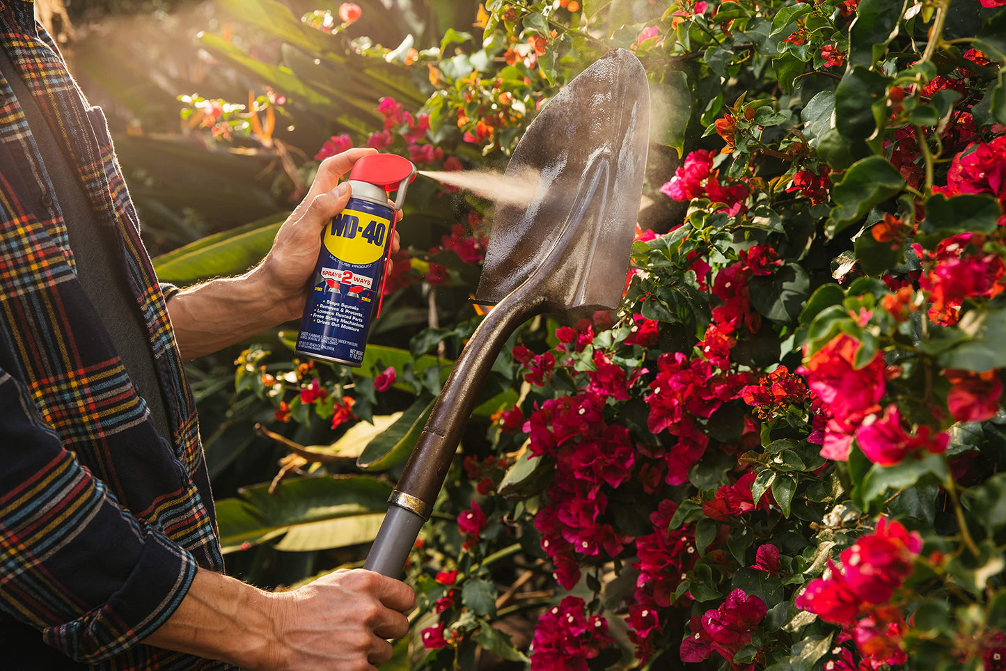 WD-40 Original Forumla, Multi-Use Product with Smart Straw Sprays 2 Ways, 8 OZ [2-Pack]