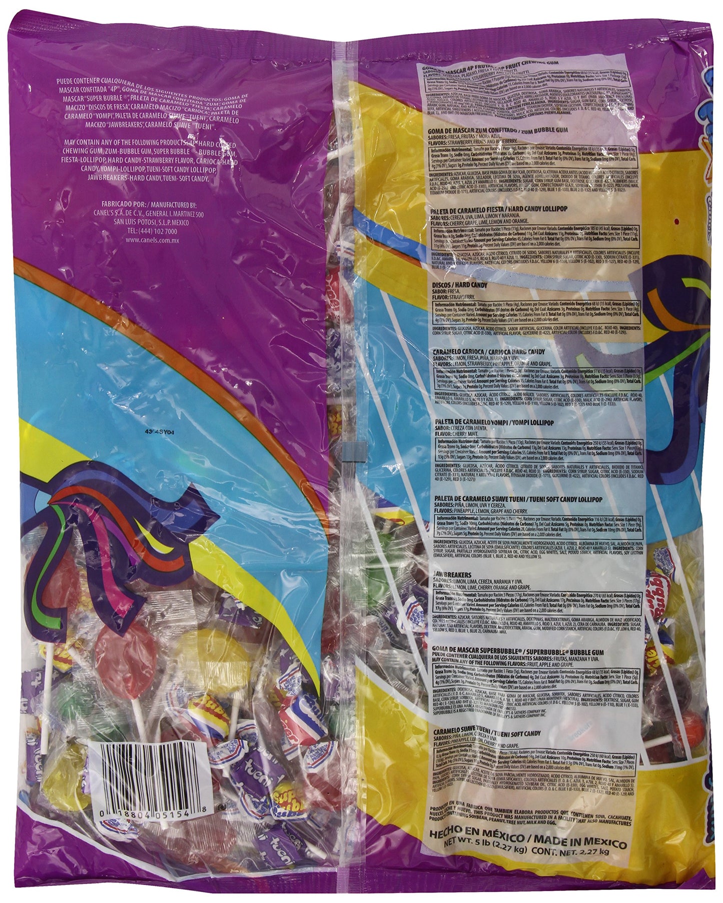 Canel's El Pinatero Pinata Candy Mix, 5 Pound