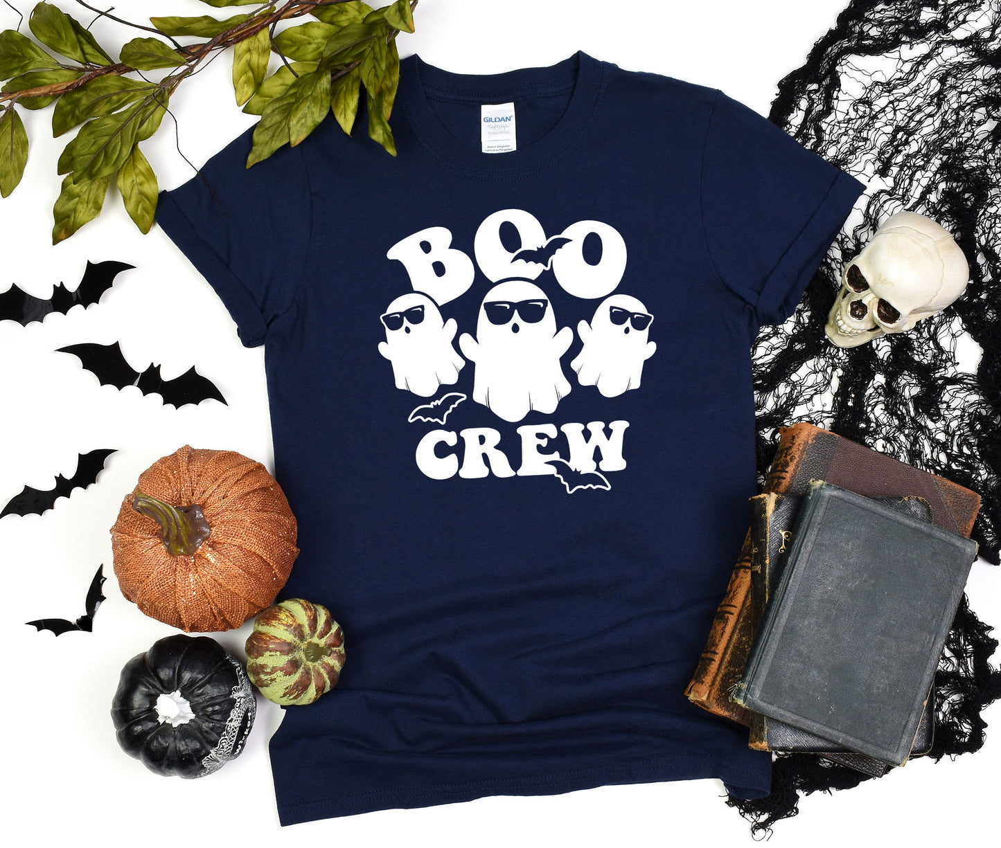 The Boo Crew Custom Halloween T-Shirt, Funny Halloween Shirt, Cute Ghost Tee, Funny Ghost Gift Shirt, Halloween Party Shirt, Group Halloween