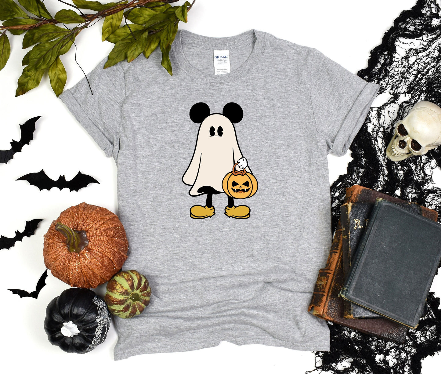 Disney Mickey Ghost Halloween Custom Shirt,