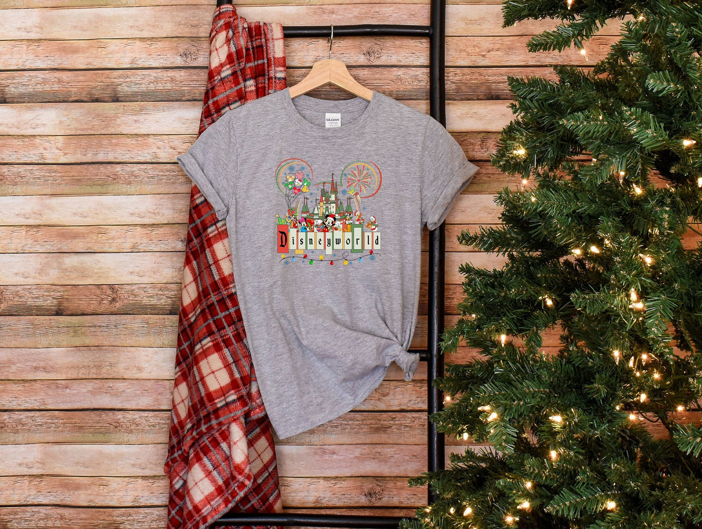 Disneyworld Christmas Shirt, Mickey And Friend Christmas Shirt, Disney Christmas Shirt, Disney Trip T-Shirt, Disney Family Xmas Tee