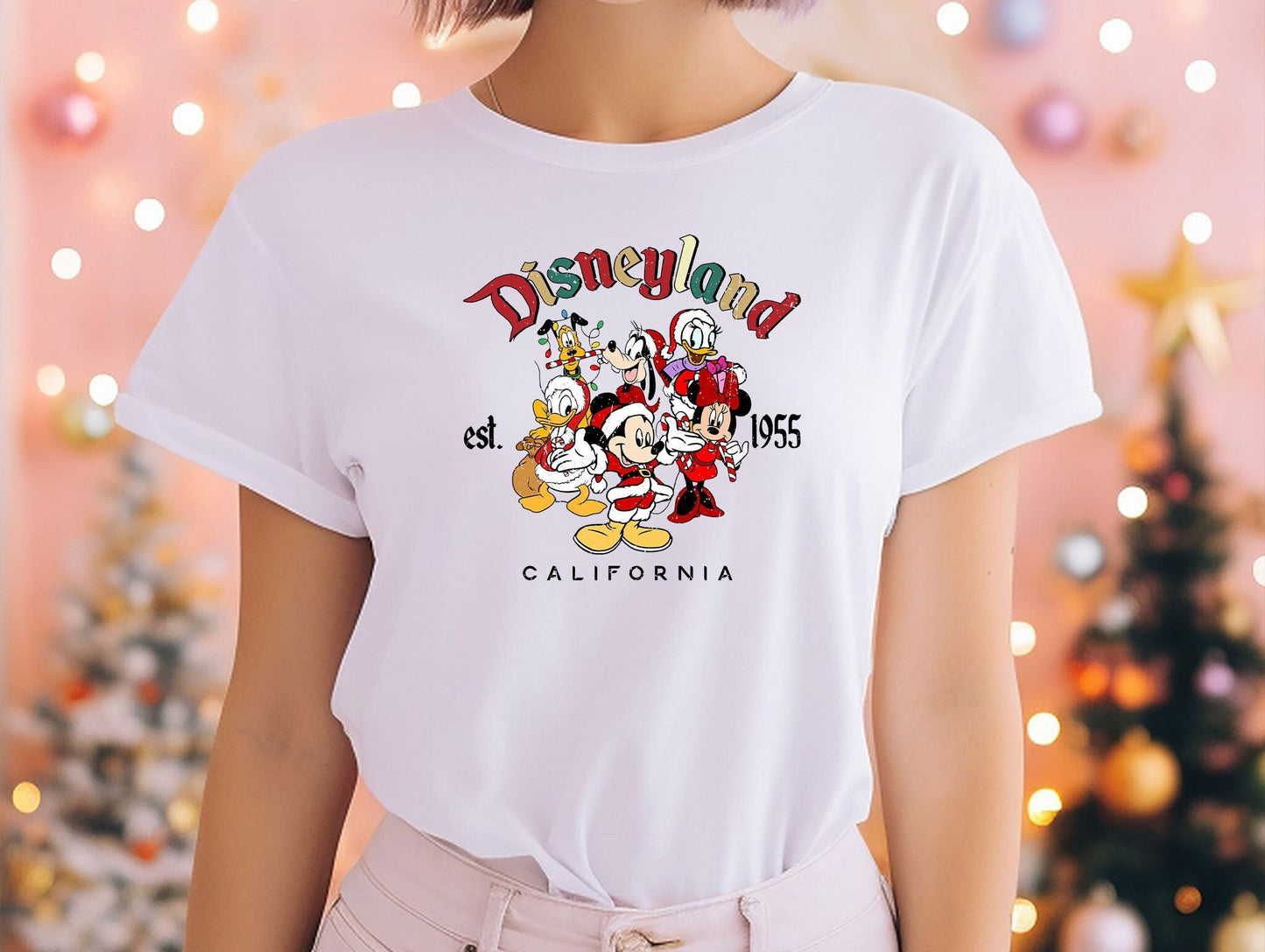 Disneyland Est 1955 California T-Shirt, Vintage Disneyland Shirt, Happiest Place On Earth Shirt, Vintage Disney Shirts, Retro Disney Tee