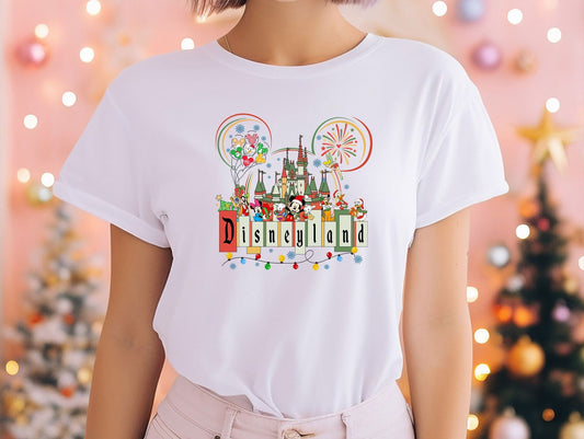 Disneyland Christmas Shirt, Mickey And Friend Christmas T-Shirt, Disney Christmas Shirt, Disney Trip Shirt, Disney Family Xmas Tee