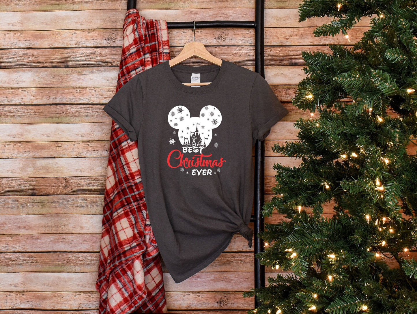 Disney Best Christmas Ever T-Shirt, Best Christmas Ever Gift, Mickey Xmas 2023 Shirt, Custom Xmas Tee, Disney Christmas Family shirt