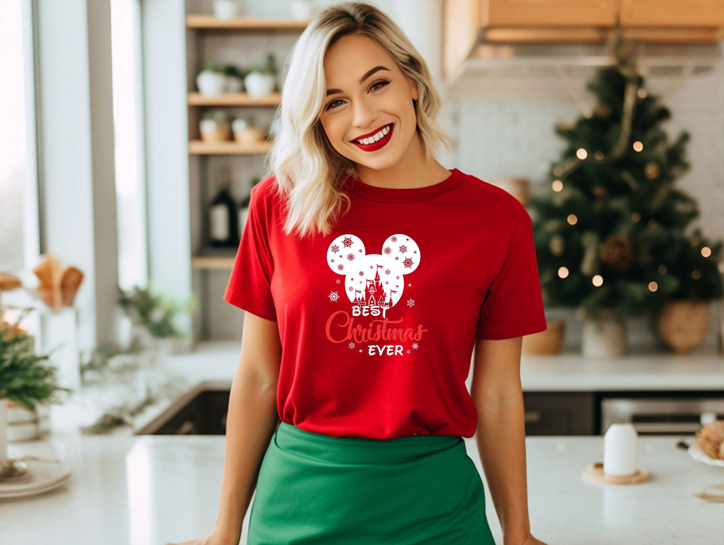 Disney Best Christmas Ever T-Shirt, Best Christmas Ever Gift, Mickey Xmas 2023 Shirt, Custom Xmas Tee, Disney Christmas Family shirt