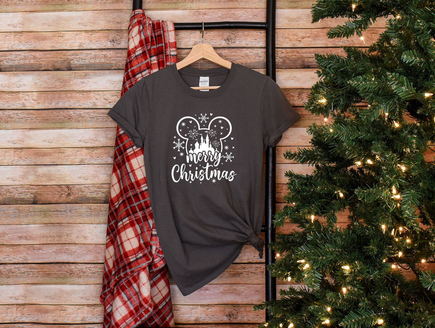 Disney Merry Christmas T-Shirt, Mickey Christmas Shirt, Disney Christmas Shirt, Disney Matching Family Tee, Christmas Disney Couple Shirt