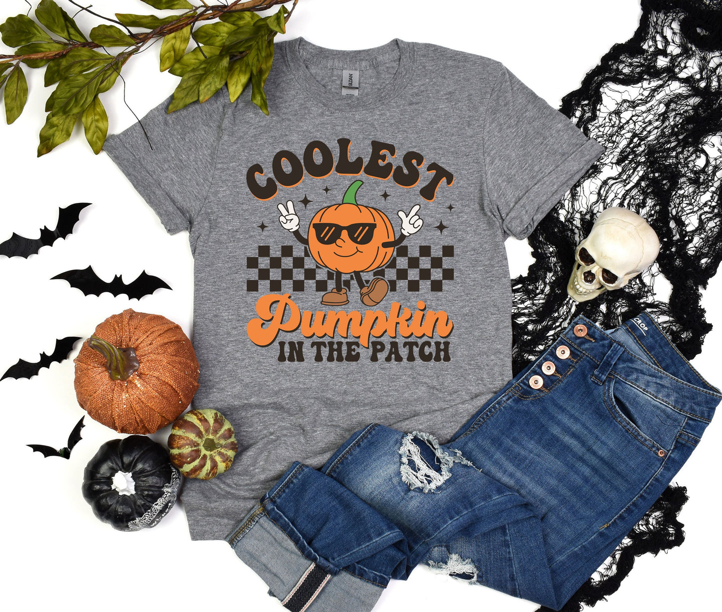 Coolest Pumpkin on the Patch Custom Halloween Funny comfort T-Shirt