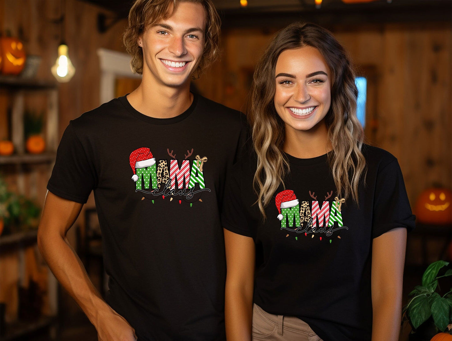 Mama Claus T-Shirt, Christmas Shirt For Woman, Christmas Mama Shirt, Gift For Mom, Cute Christmas Tee, Christmas Gift for Her, Holiday Shirt