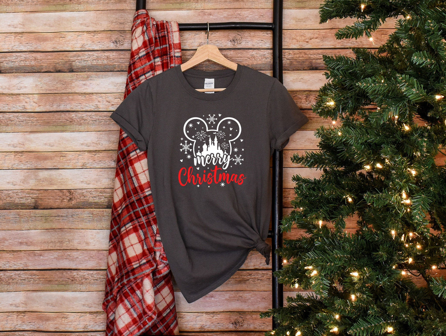 Disney Merry Christmas T-Shirt, Mickey Christmas Shirt, Disney Christmas Shirt, Disney Matching Family Tee, Christmas Disney Couple Shirt