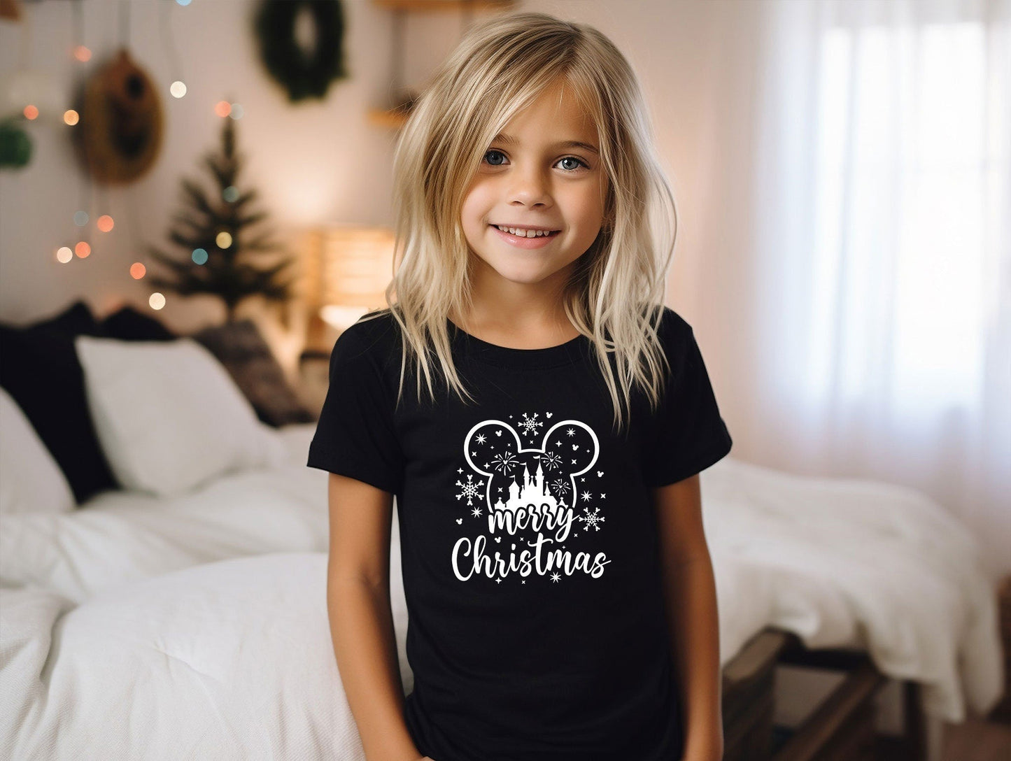 Disney Merry Christmas T-Shirt, Mickey Christmas Shirt, Disney Christmas Shirt, Disney Matching Family Tee, Christmas Disney Couple Shirt