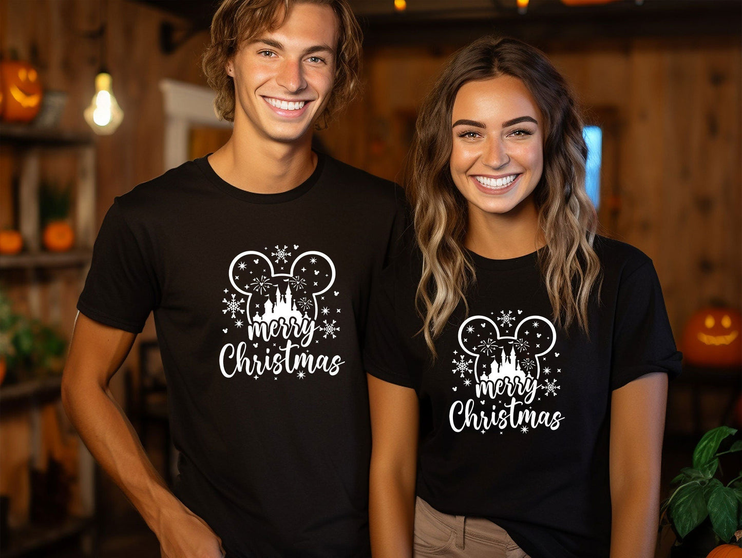 Disney Merry Christmas T-Shirt, Mickey Christmas Shirt, Disney Christmas Shirt, Disney Matching Family Tee, Christmas Disney Couple Shirt