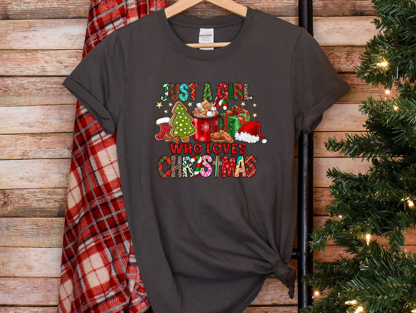 a t - shirt with a christmas message on it