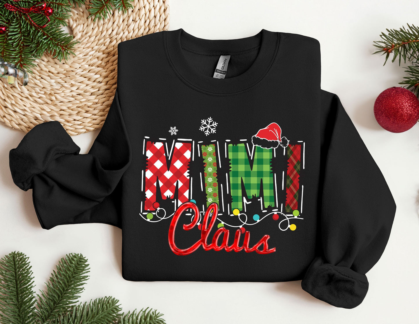 a black shirt with a christmas message on it