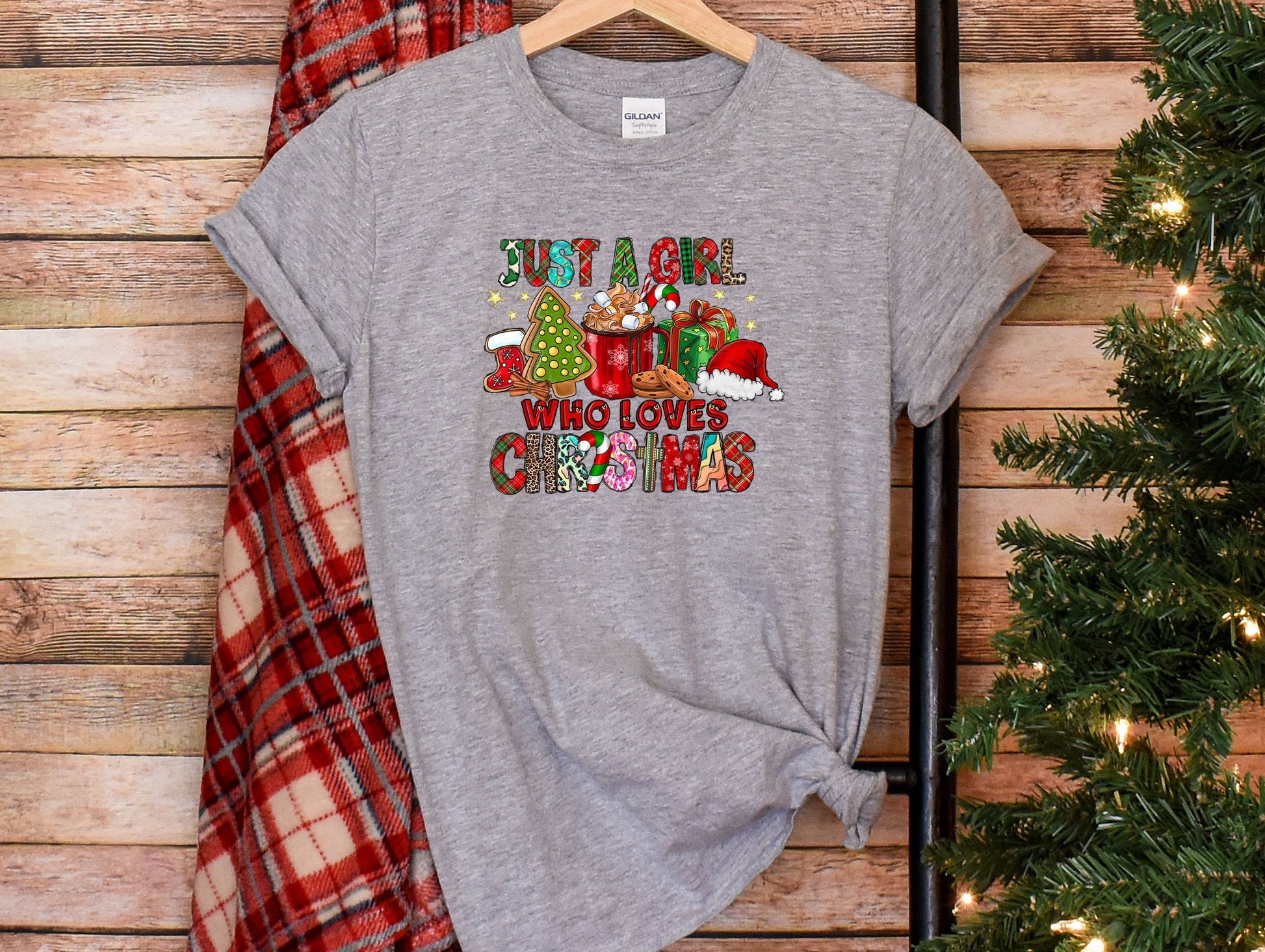 a t - shirt with a christmas message on it