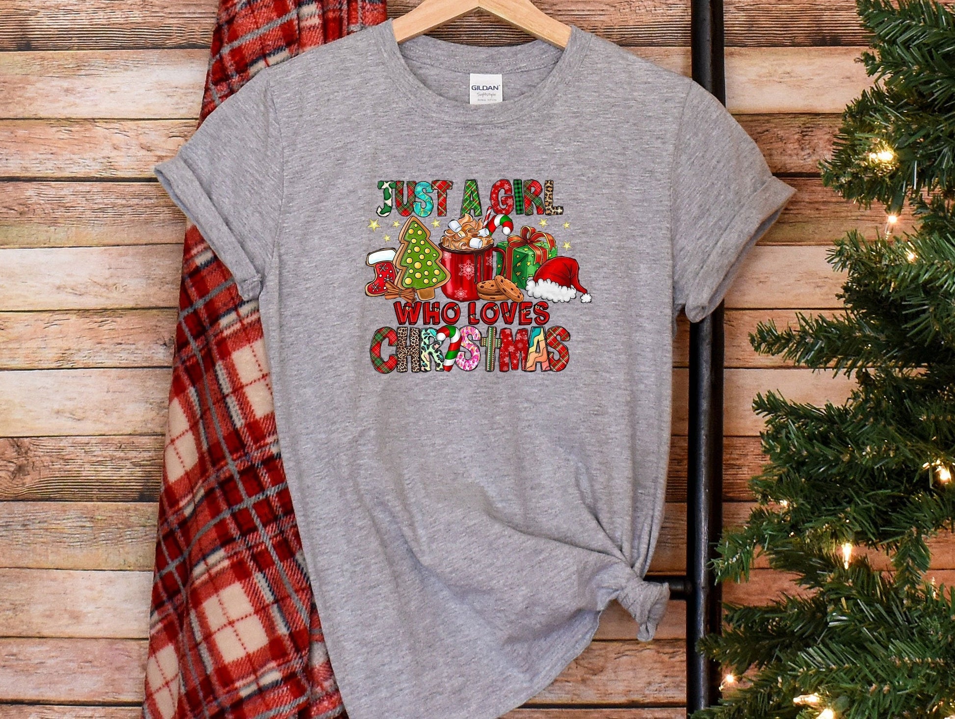 a t - shirt with a christmas message on it